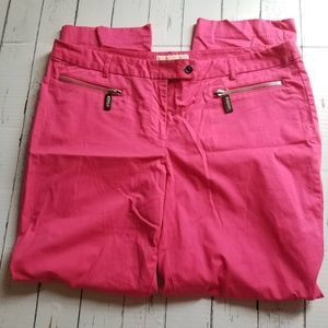 Michael Kors Pink Ankle Length Pants Size 14